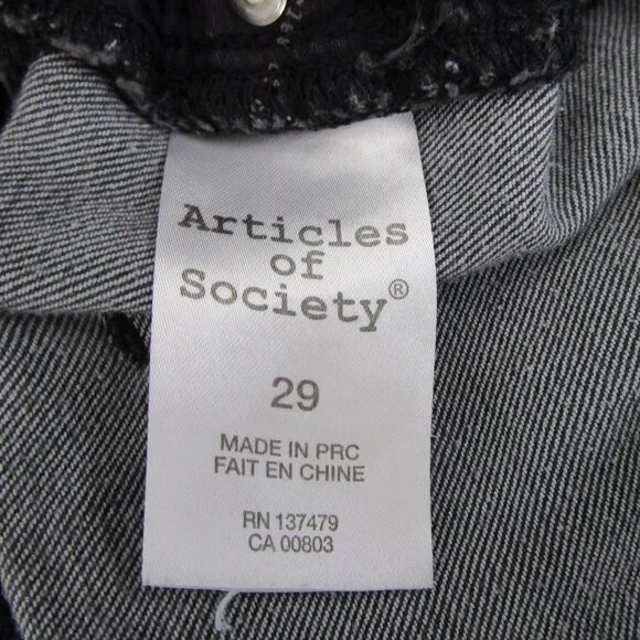 Articles Of Society Sarah Storm Distressed Stretch Skinny Jeans - Picture 10 of 13